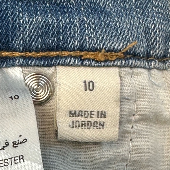 Style & Co High Rise Straight Leg Jeans - Light Wash Blue - size 10 - Picture 5 of 9